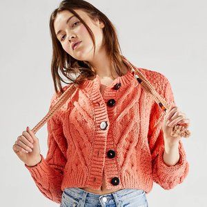 Free People Button Down Cardigan - Size M.